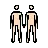 Men Holding Hands: Light Skin Tone