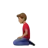 Man Kneeling: Medium Skin Tone