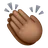 Clapping Hands: Medium-Dark Skin Tone