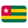 Flag: Togo Emoji 🇹🇬 image - Tossface style