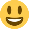 Lächelndes Gesicht mit offenem Mund Emoji 😃 image - Twitter / X (Twemoji) style