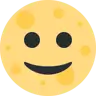 พระจันทร์เต็มดวงกับใบหน้า Emoji 🌝 image - Twitter / X (Twemoji) style
