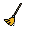 ほうき Emoji 🧹 image - OpenMoji style