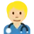 Health Worker: Medium-Light Skin Tone