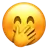 Face With Hand Over Mouth