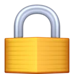 ล็อค Emoji 🔒 image - Facebook Meta style