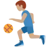 Man Bouncing Ball: Medium Skin Tone Emoji ⛹🏽‍♂️ image - Twitter / X (Twemoji) style
