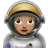Woman Astronaut: Medium Skin Tone