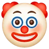 ใบหน้าตัวตลก Emoji 🤡 image - Samsung style