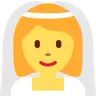 Woman With Veil Emoji 👰‍♀️ image - Twitter / X (Twemoji) style
