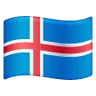 Flag: Iceland Emoji 🇮🇸 image - Samsung style