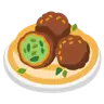 Emoji Falafel 🧆 image - Google Noto Color style