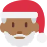 Santa Claus: Medium-Dark Skin Tone Emoji 🎅🏾 image - Twitter / X (Twemoji) style