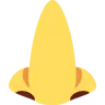 จมูก Emoji 👃 image - Twitter / X (Twemoji) style