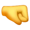 Poing droit Emoji 🤜 image - Samsung style