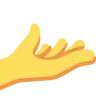 Palm Up Hand Emoji 🫴 image - Twitter / X (Twemoji) style
