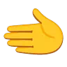 มือหันไปทางซ้าย Emoji 🫲 image - Google Noto Color Animated style