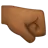 Right-Facing Fist: Medium-Dark Skin Tone