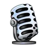 Mikrofon studyjny Emoji 🎙 image - Telegram style