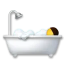 Person Taking Bath
