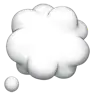 Phylactère de pensée Emoji 💭 image - Apple style