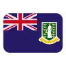 Flag: British Virgin Islands Emoji 🇻🇬 image - Tossface style