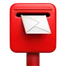 Postbox Emoji 📮 image - Apple style