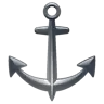 Emoji Ancoră ⚓ image - WhatsApp style