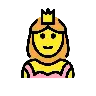 Эмодзи Принцесса 👸 image - OpenMoji style