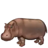 Nilpferd Emoji 🦛 image - WhatsApp style