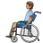 Person In Manual Wheelchair: Medium Skin Tone