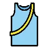 Emoji Running Shirt with Sash 🎽 image - OpenMoji style