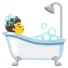Person Taking Bath Emoji 🛀 image - Google Noto Color style