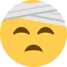 Gesicht mit Kopfbandage Emoji 🤕 image - Twitter / X (Twemoji) style