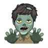Man Zombie Emoji 🧟‍♂️ image - Telegram style