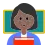 Woman Teacher: Medium-Dark Skin Tone