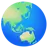 Globe Showing Asia-Australia