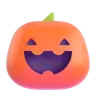 Kürbislaterne Emoji 🎃 image - Microsoft 3D Fluent style