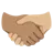 Handshake: Medium-Light Skin Tone, Medium Skin Tone