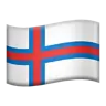 Flag: Faroe Islands Emoji 🇫🇴 image - Apple style