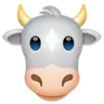 Emoji Faccia di mucca 🐮 image - WhatsApp style