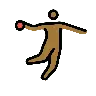 Person Playing Handball: Medium-Dark Skin Tone Emoji 🤾🏾 image - OpenMoji style
