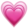 Growing Heart Emoji 💗 image - Apple style