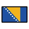 Flag: Bosnia & Herzegovina Emoji 🇧🇦 image - OpenMoji style