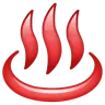 熱水泉 Emoji ♨ image - WhatsApp style