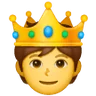 Emoji Persona Con Corona 🫅 image - Samsung style