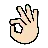 Ok Hand: Light Skin Tone