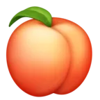 Emoji pesca 🍑 image - Facebook Meta style
