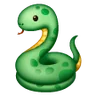 Emoji Serpente 🐍 image - Samsung style
