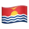 Flag: Kiribati Emoji 🇰🇮 image - Apple style
